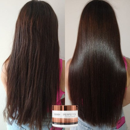 Borabella Perfeitox Bio Definitive System 1kg – Organic Hair Straightener with 12 Nourishing Oils and 19 Amino Acids