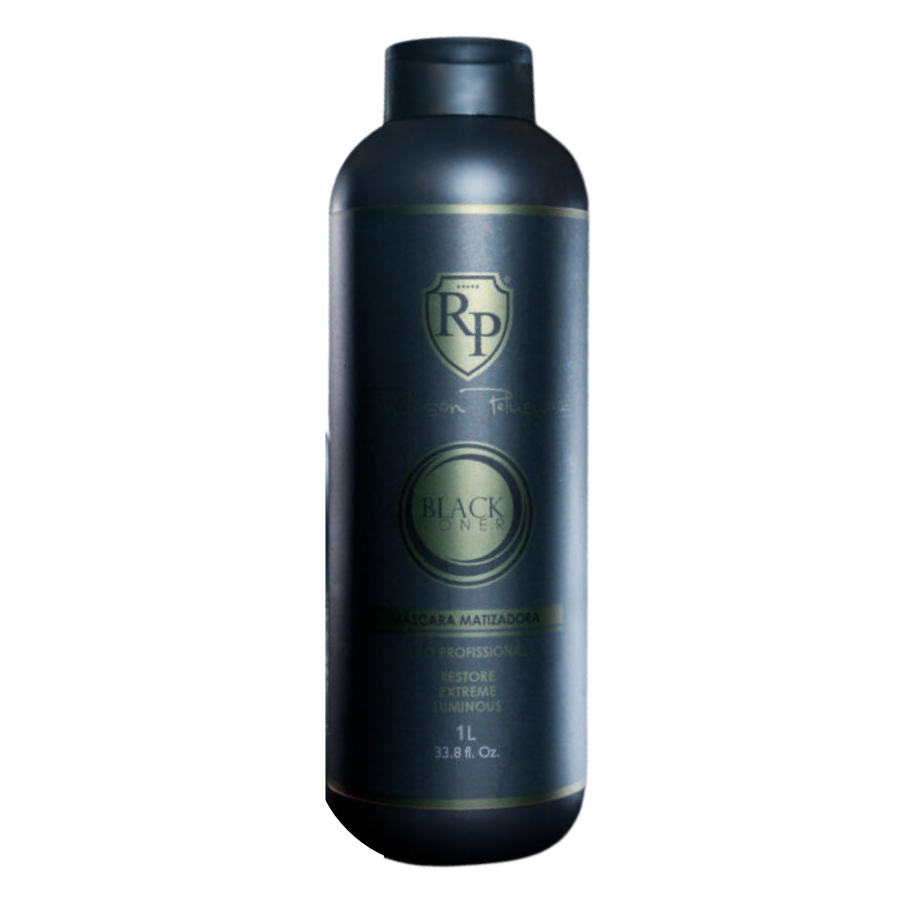 Robson Peluquero Matizador Black 1L | Intense Gray Effect and Professional Neutralization