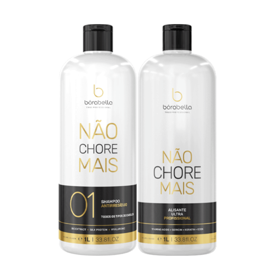 Borabella Cry No More – 2-Step Organic Smoothing Treatment 1L