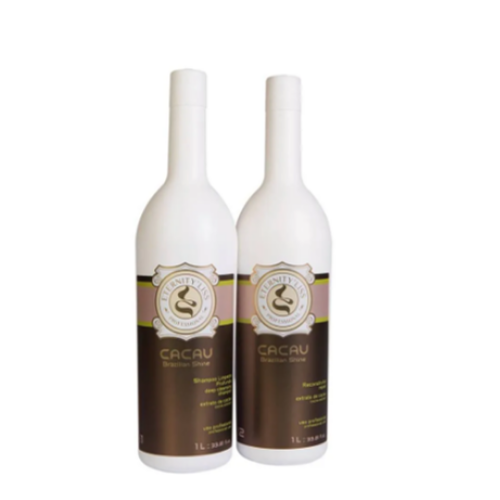 Eternity Liss Cacau Brazilian Shine Progressive Hair Treatment Kit 2x1L – Deep Nutrition, Volume Reduction & Natural Shine