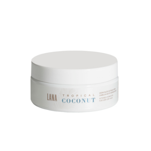 Lana Brasiles Tropical Coconut Hair Mask 200g – Intense Hydration for Dry Hair