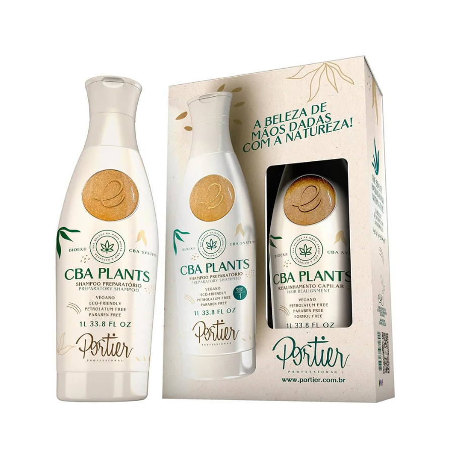 Portier CBA Plants – Vegan Smoothing Treatment Kit 1L