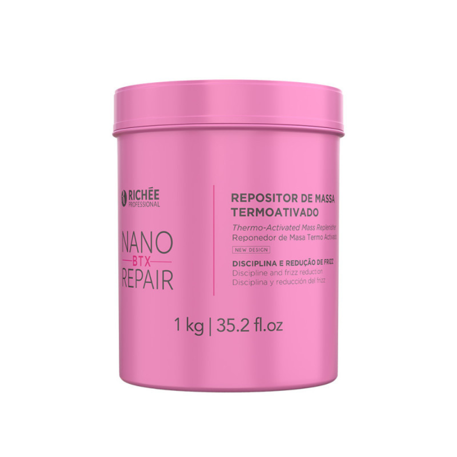 Richée NanoBtx Repair 1kg – Thermoactivated Mass Replenisher with Smoothing Effect and Intense Shine