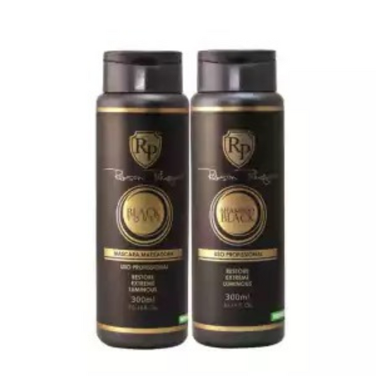 Robson Peluquero Black Home Care Matizador Kit 300ml - Intense gray tones