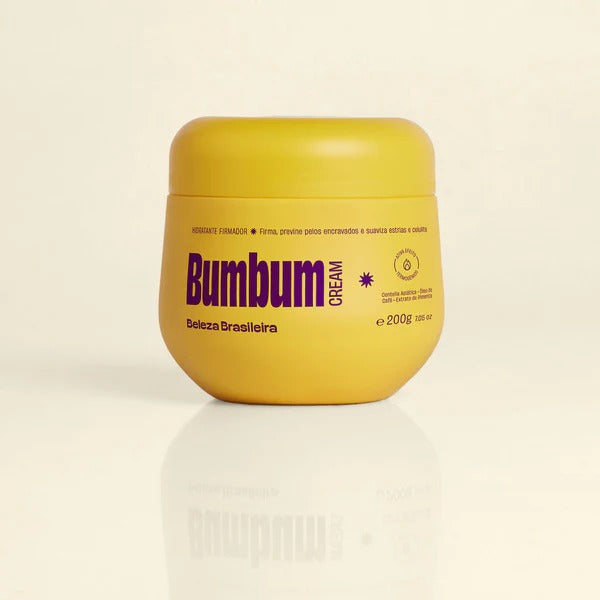 Beleza Brasileira Bumbum Cream 200g | Creme Firmador para Glúteos e Coxas com Efeito Termogênico e Hidratação Profunda