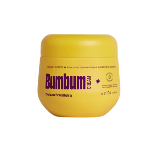 Beleza Brasileira Bumbum Cream 200g | Creme Firmador para Glúteos e Coxas com Efeito Termogênico e Hidratação Profunda