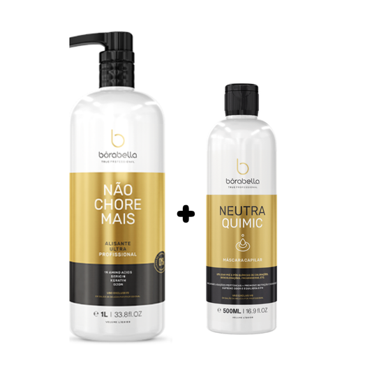 Borabella Cry No More – 2-Step Organic Smoothing Treatment 1L