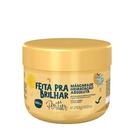 Portier Feita Para Brilhar – Máscara de Hidratação Absoluta 250g