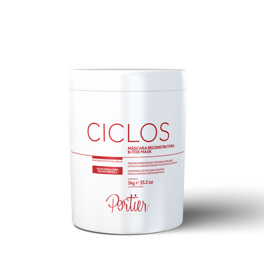 Portier Ciclos B-Tox Mask 1kg – Professional Anti-Frizz Mask