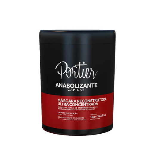 Portier Anabolic Hair Mask – Fortifying and Hydrating Mask 1kg