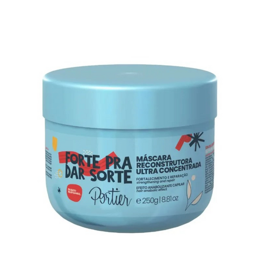 Portier Forte Pra Dar Sorte – Máscara Reconstrutora Ultra Construtora 250g