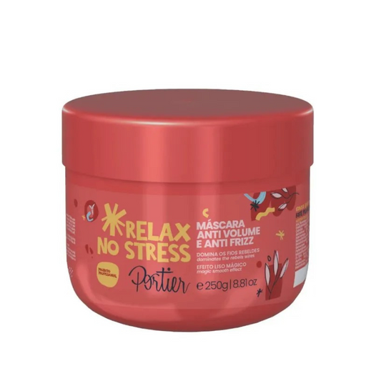 Portier Relax No Stress – Máscara Anti-Volume e Anti-Frizz 250g