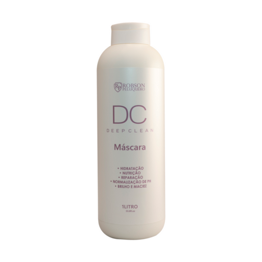 Robson Peluquero Gloss Deep Clean Mask 1L - Intense restoration and pre and post-chemical treatment
